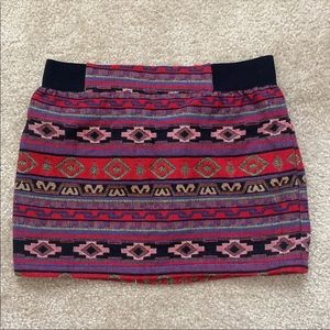 Ethnic mini skirt, perfect for the summer